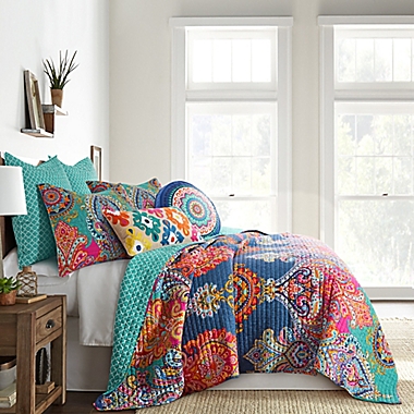 Levtex Home Fantasia 3-Piece Reversible King Quilt Set. View a larger version of this product image.