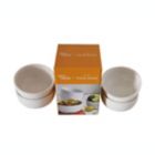 Alternate image 3 for Our Table&trade; Ceramic Pinch Bowls in White (Set of 4)