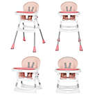 Alternate image 14 for Dream on Me Table Talk 2-in-1 Portable High Chair in Pink