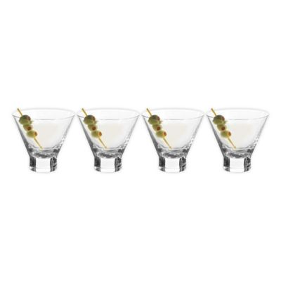 Our Table&trade; Stemless Martini Glasses (Set of 4)