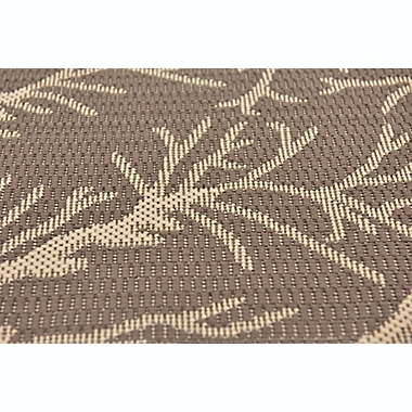 Unique Loom Branch 2&#39; x 6&#39; Power-Loomed Indoor/Outdoor Area Rug in Brown. View a larger version of this product image.