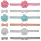 Alternate image 0 for 12-Piece Assorted Headwrap and Barrette Set