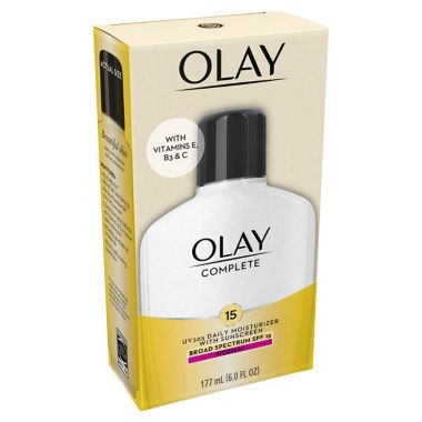 Olay&reg; 6 oz. Complete All Day Moisture Lotion  Broad Spectrum SPF 15 for Normal Skin. View a larger version of this product image.