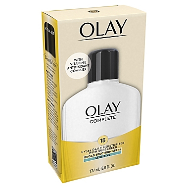 Olay&reg; 6 fl. oz. Complete All Day Moisture Lotion Broad Spectrum SPF 15 for Sensitive Skin. View a larger version of this product image.