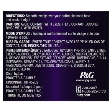 Olay&reg; Age Defying 2 oz. Anti-Wrinkle Night Cream. View a larger version of this product image.