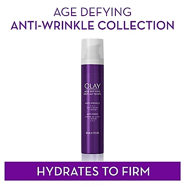 Olay&reg; 1.7 fl. oz. Age Defying 2-in-1 Anti-Wrinkle Day Cream + Serum. View a larger version of this product image.