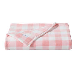 Eddie Bauer® Poppy Plaid Full/Queen Blanket in Pink