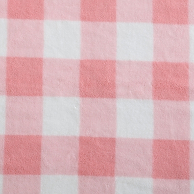 Eddie Bauer&reg;  Poppy Plaid Blanket in Pink. View a larger version of this product image.