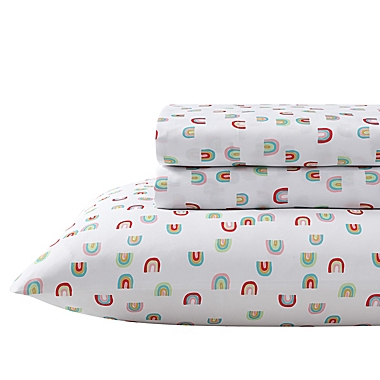Eddie Bauer&reg; Sunnyvale Rainbow Microfiber Queen Sheet Set. View a larger version of this product image.