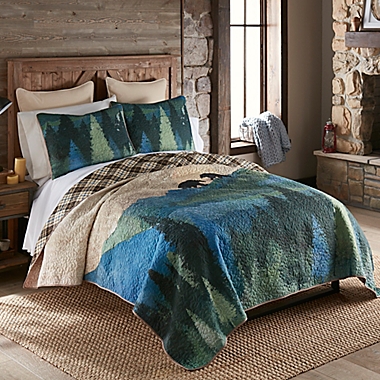 Donna Sharp&reg; Bear Ridge 3-Piece Reversible Queen Quilt Set. View a larger version of this product image.