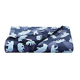 Eddie Bauer® Camp Camo Flannel Fleece Blanket
