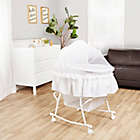 Alternate image 7 for Dream on Me Lacy Portable 2-in-1 Bassinet/Cradle in White