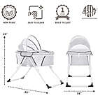 Alternate image 15 for Dream On Me Karley Plus Portable Bassinet in Cool Grey