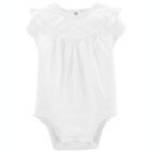 Alternate image 0 for OshKosh B&#39;Gosh&reg; Size 3M Jersey Eyelet Bodysuit in Ivory
