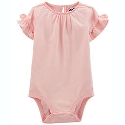 OshKosh B'Gosh® Flutter Sleeve Bodysuit in Pink