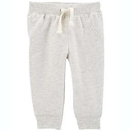 carter's® Pull-On French Terry Pants in Grey