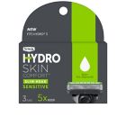 Alternate image 0 for Schick&reg; Hydro Skin Comfort&trade; Slim Head Sensitive 3-Blade Razor and 5 Cartridges