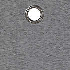 Alternate image 5 for Brookstone&trade; Debray 84-Inch Grommet 100% Blackout Curtain Panels in Nickel (Set of 2)