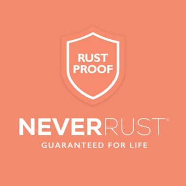 Squared Away&trade; NeverRust&reg; Aluminum Bathtub Caddy in Satin Chrome. View a larger version of this product image.