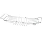 Alternate image 0 for Squared Away&trade; NeverRust&reg; Aluminum Bathtub Caddy in Satin Chrome