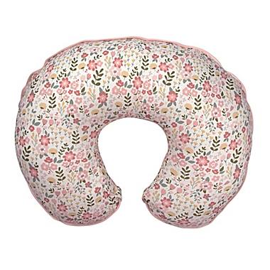 Boppy&reg; Organic Cotton Nursing Pillow Cover in Blush Garden. View a larger version of this product image.