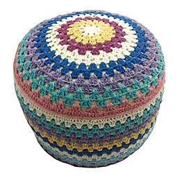 Wild Sage™ 12-Inch Crocheted Pouf