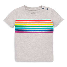 Primary® Unisex  Rainbow Placed Stripe T-Shirt