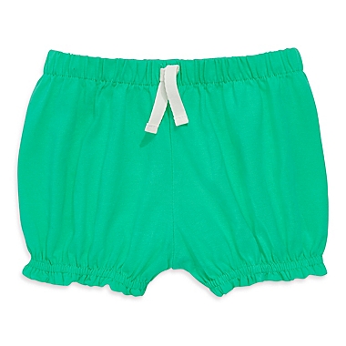 Primary&reg; Unisex  Size 0-3M Solid Bloomer in Clover. View a larger version of this product image.