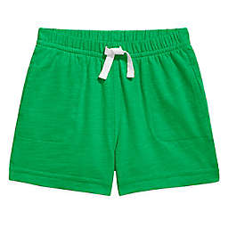 Primary® Unisex  Size 3-6M Play Short in Green Apple