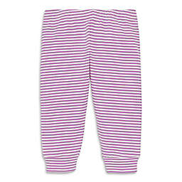 Primary® Unisex  Size 0-3M Organic Cotton Mini Stripe Pant in Lavender/Ivory