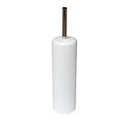 Alternate image 0 for Simply Essential&trade; Metal/Plastic Toilet Brush in White/Silver