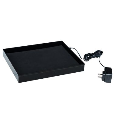 Squared Away&trade; Wireless Charging Bunk Shelf in Black. View a larger version of this product image.