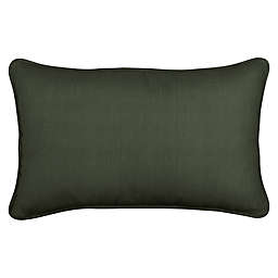 Studio 3B™ Solid Outdoor Lumbar Pillow in Grape Leaf
