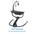 Alternate image 7 for Maxi-Cosi&reg; Home CASSIA&trade; Baby Musical Swing in Graphite