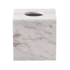 Alternate image 0 for The Threadery&trade; White Marble Tissue Box Cover