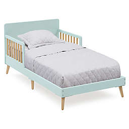Delta Children® Logan Wood Toddler Bed in Natural/Mint
