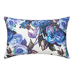 Linum Home Textiles Victoria Decorative Lumbar Pillow Cover in Blue