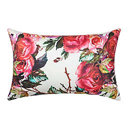 Linum Home Textiles Victoria Decorative Lumbar Pillow Cover in Red