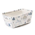 Alternate image 0 for Closet Complete Small Canvas Mountain Print Storage Caddy in Blue