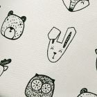 Alternate image 1 for Closet Complete Animal Print Cylinder Basket in Black/White