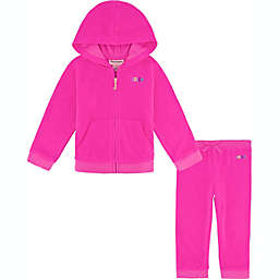 Juicy Couture® Size 3T 2-Piece Zip Hoodie and Jogger Set in Fuchsia