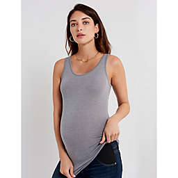A Pea in the Pod® Scoop Neck Maternity Tank Top in Grey