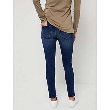 A Pea In The Pod&reg; Size 29 Skinny Ankle Length Post Pregnancy Jeans in Dark Wash. View a larger version of this product image.