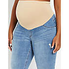 Alternate image 2 for Motherhood Maternity&reg; 3X Secret Fit Belly Super Stretch Skinny Maternity Jeans in Beech