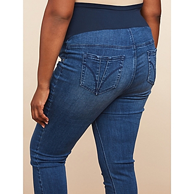 Motherhood Maternity&reg; 2X Secret Fit Belly Super Stretch Skinny Maternity Jeans in Medium Wash. View a larger version of this product image.