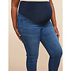 Alternate image 4 for Motherhood Maternity&reg; 3X Secret Fit Belly Super Stretch Skinny Maternity Jeans in Medium Wash