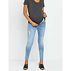 Alternate image 3 for Motherhood Maternity&reg; Large Skinny Leg Sustainable Maternity Jeans in Indigo