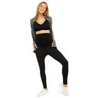 Alternate image 0 for Motherhood Maternity&reg; Medium Secret Fit Belly Performance Maternity Leggings in Black