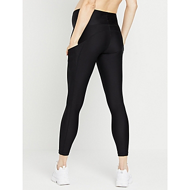 Motherhood Maternity&reg; X-Small Forever Active Maternity and Postpartum Leggings in Black. View a larger version of this product image.