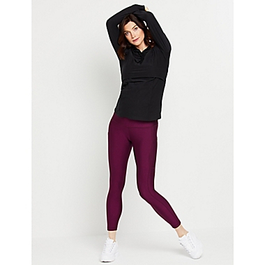 Motherhood Maternity&reg; Large Forever Active Maternity and Postpartum Legging in Berry. View a larger version of this product image.